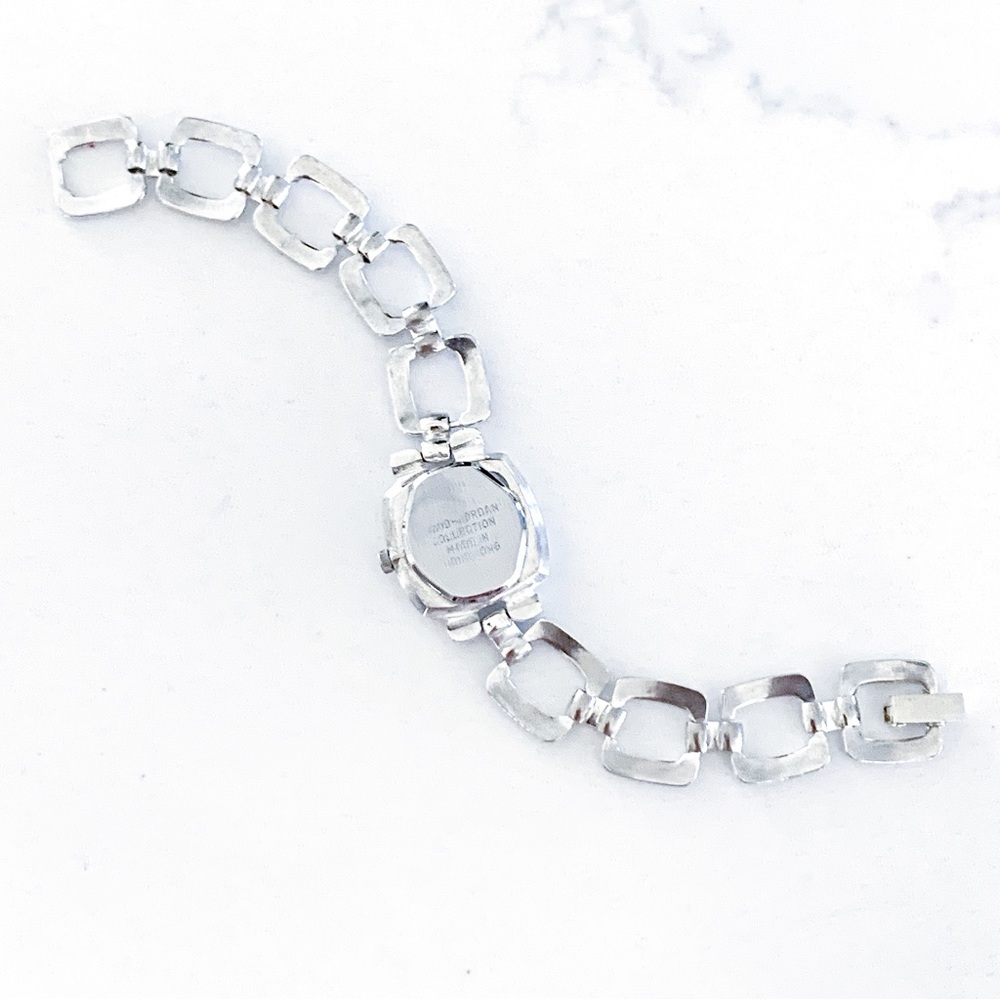 DAVID JORDAN Silver Stainless Steel Bracelet Watch - Picture 4 of 13
